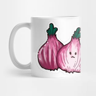 Onions don't make you cry. Mug